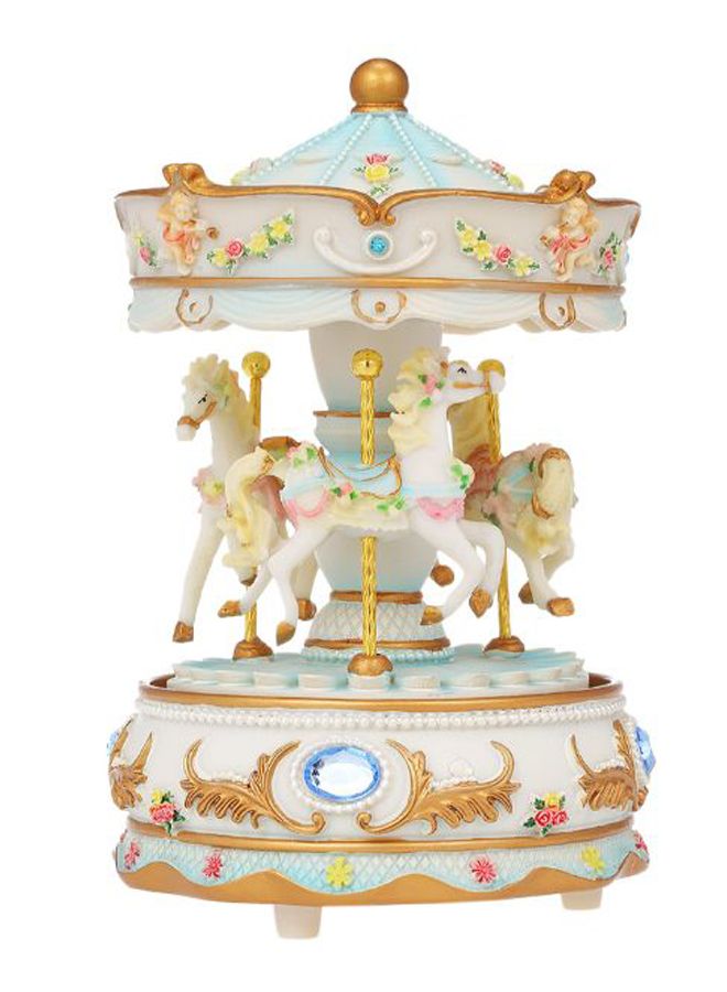 NIBEMINENT Mini Clockwork Music Box V460 Multicolour