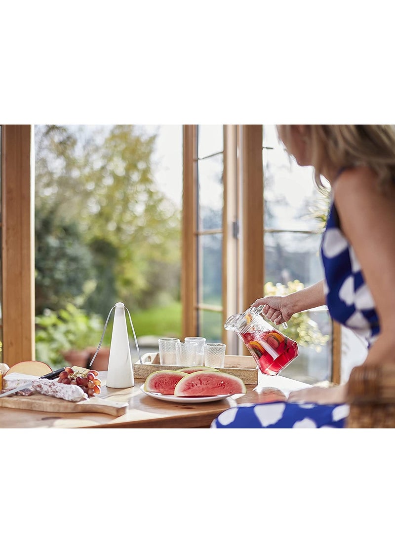 Barakah Repellent Fan, Portable Table Fly Fan, Lightweight, Durable and Odor-Free Fly Repellent Fan Keep Flies and Bugs Away from Your Food Enjoy Outdoor Meal - Image 2