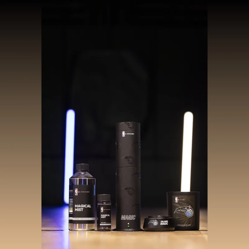 AROMA360 x NBA - Orlando Magic Luxury Portable Essential Oil Car Diffuser - Aromatherapy Oils Scent Car Diffuser - Auto On/Off Wireless Feature - Oil Not Included