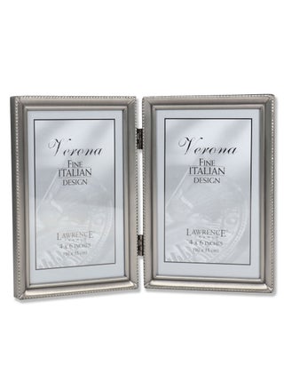 Lawrence Frames Bead Border Design 4x6 Double Pewter - pzsku/Z544B2ED0A11B1785B673Z/45/1749490774/820abd91-0a58-45f1-9cdd-c48aa7e85fad