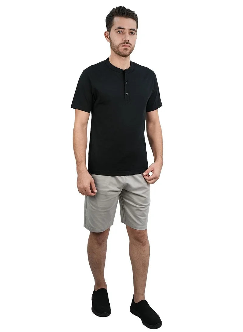 جيوردانو تي شيرت رجالي بولو قطن بقصة ضيقة