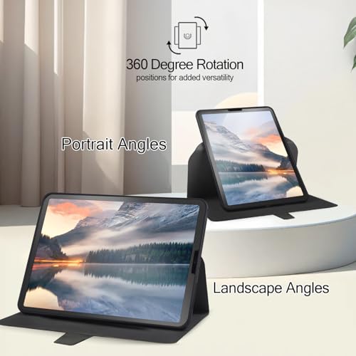 Famillcase Rotating Case for iPad 10th Gen 10.9 Inch 2022/iPad (A16) 11th 2025, Cover for Apple 10th Generation, Protective Funda para iPad Tenth, Auto Wake/Sleep, Magnetic Clasp, Hummingbird - Image 3