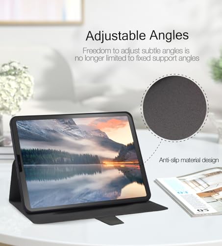 Famillcase Rotating Case for iPad 10th Gen 10.9 Inch 2022/iPad (A16) 11th 2025, Cover for Apple 10th Generation, Protective Funda para iPad Tenth, Auto Wake/Sleep, Magnetic Clasp, Hummingbird - Image 4