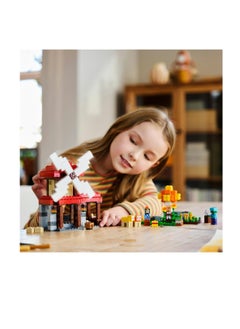 LEGO Minecraft The Windmill Farm Building Toy for 8 Plus Year Old Boys & Girls, Set with Characters, Animal Figures and a Zombie, Gamer Gifts for Kids 21262  - Image 2