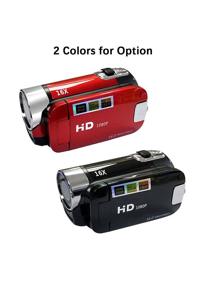 Generic - Portable 1080P High Definition Digital Video Camera DV Camcorder 16MP 2.7 Inch LCD Screen 16X Digital Zoom Built-in Battery - Image 1