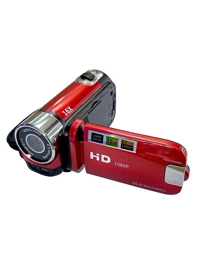 Generic - Portable 1080P High Definition Digital Video Camera DV Camcorder 16MP 2.7 Inch LCD Screen 16X Digital Zoom Built-in Battery - Image 1