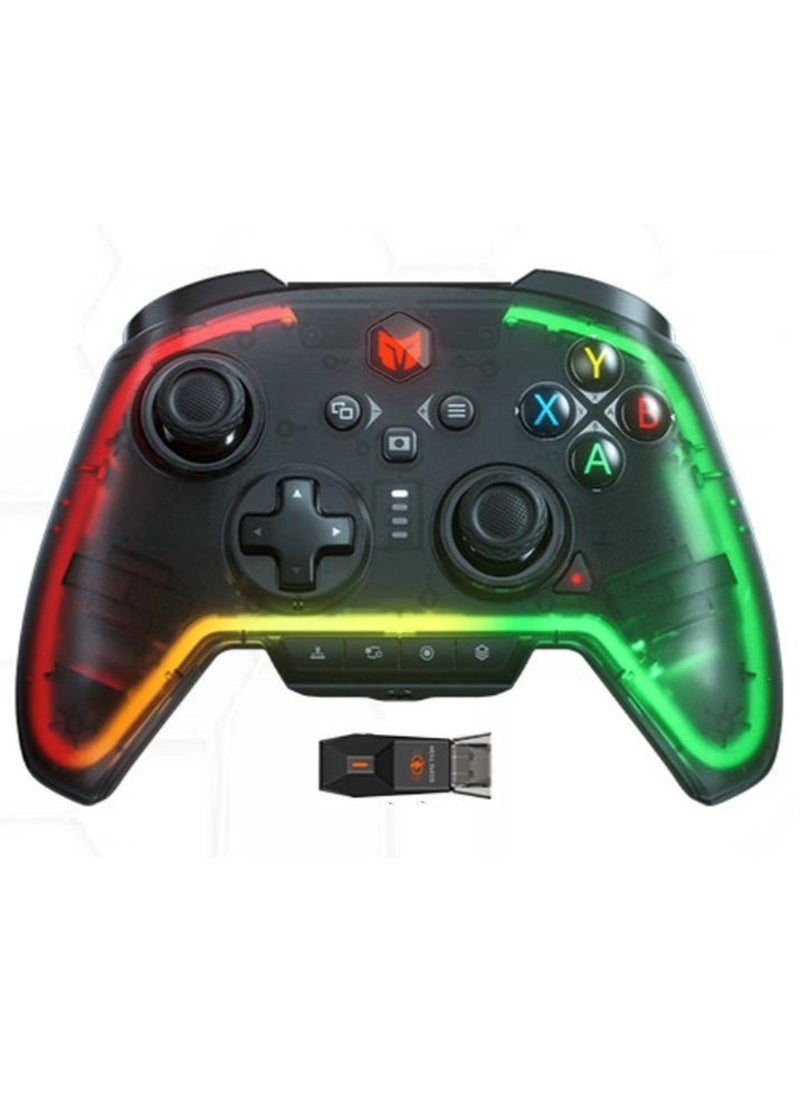 Generic Professional Wireless Gamepad BIGBIGWON Rainbow 2 Pro Elite Controller the Game Changer of FPS Hall Trigger Joystick 1000mAh Battery 1000Hz Polling Rate 6-Axis Gyroscope 2.4G Bluetooth Wired connect  - Image 1