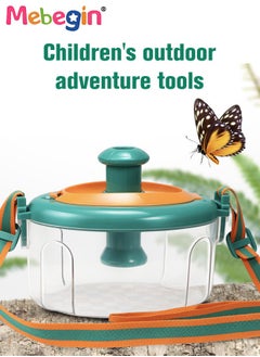 ميبيجين Kids Outdoor Explorer Kit ، Kiting Kiting Kit ، Nature Adventure Kit مع شبكة الفراشة ، مناظير ، قبعة ، سترة ، صافرة ، معدات التخييم للأطفال ، ألعاب تعليمية للأطفال  - Image 5