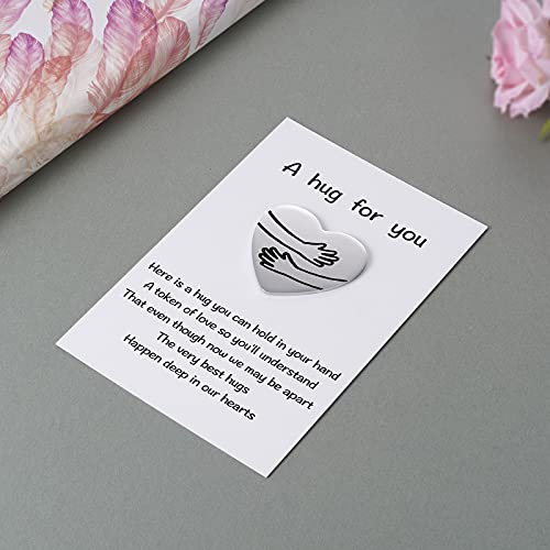 MIXJOY a Tinny Little Pocket Hug Token with Poem Card for Isolation Gift, Miss You, Thinking of You, Social Distance Gift for Family and Friends - Image 2