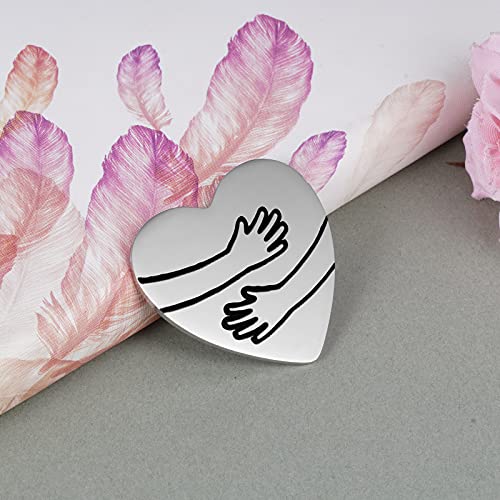 MIXJOY a Tinny Little Pocket Hug Token with Poem Card for Isolation Gift, Miss You, Thinking of You, Social Distance Gift for Family and Friends - Image 5