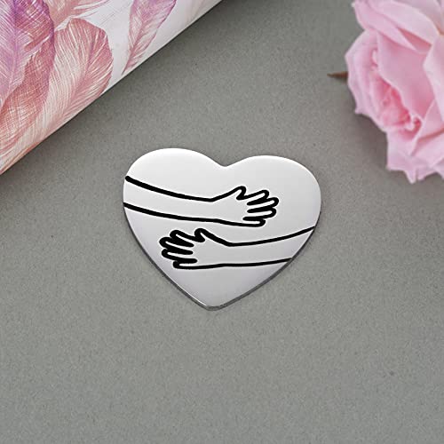 MIXJOY a Tinny Little Pocket Hug Token with Poem Card for Isolation Gift, Miss You, Thinking of You, Social Distance Gift for Family and Friends - Image 4