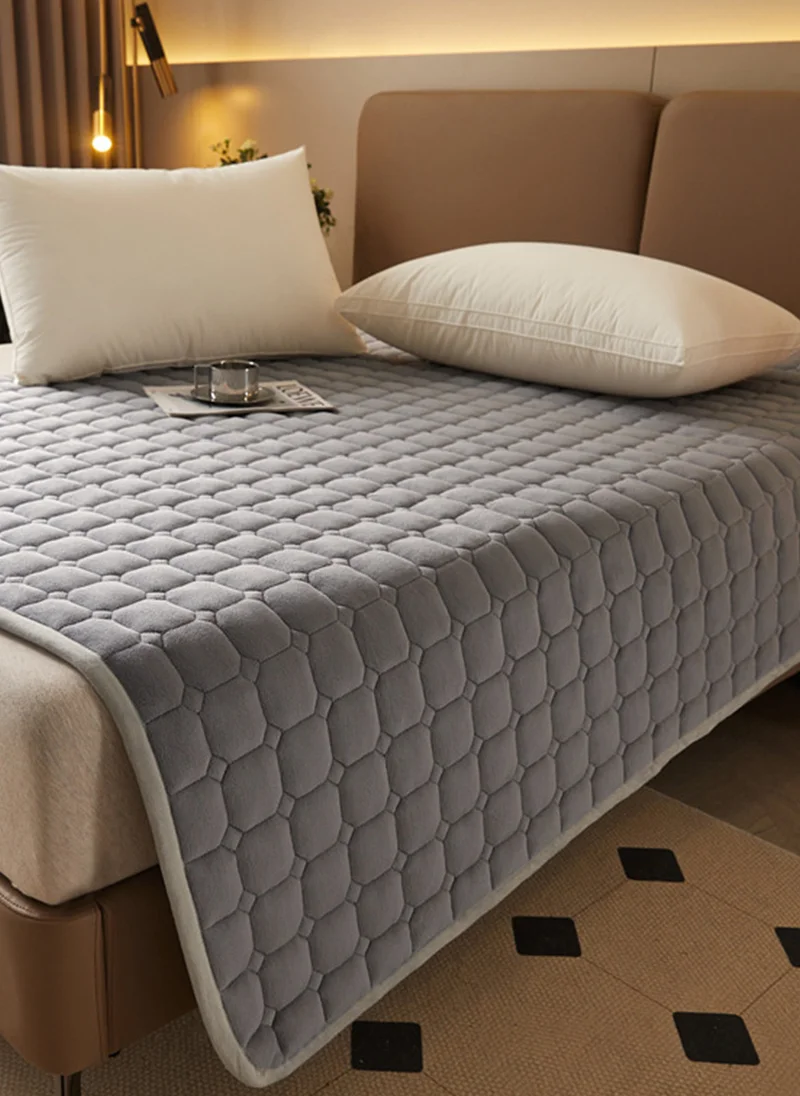 شاربدو Winter Plush Quilted Thick Milk Velvet Mattress, Anti-Static Soft Mattress 180*200cm