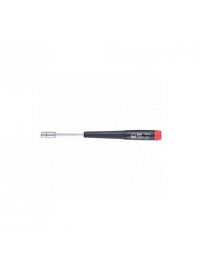 Wiha 26539 Precision Nut Driver, Inch, 5/32 x 60mm