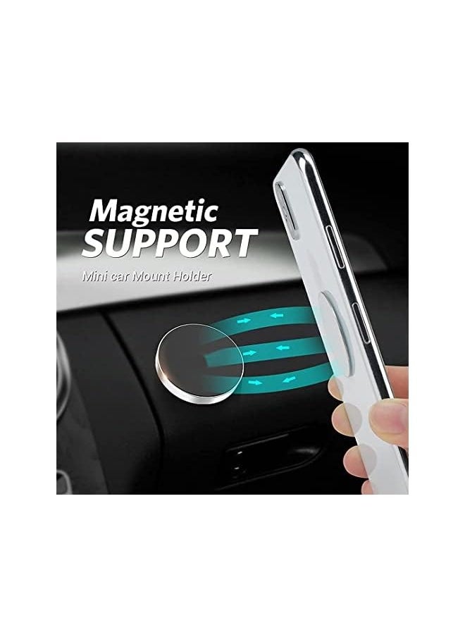erorex Universal Stick on Flat Magnetic Car Mount Phone/Key Holder for iPhone 12/12 Pro Max/12 Mini/11/11 Pro Max//X/8/ Galaxy S9/S8 Note 9 10  - Image 2