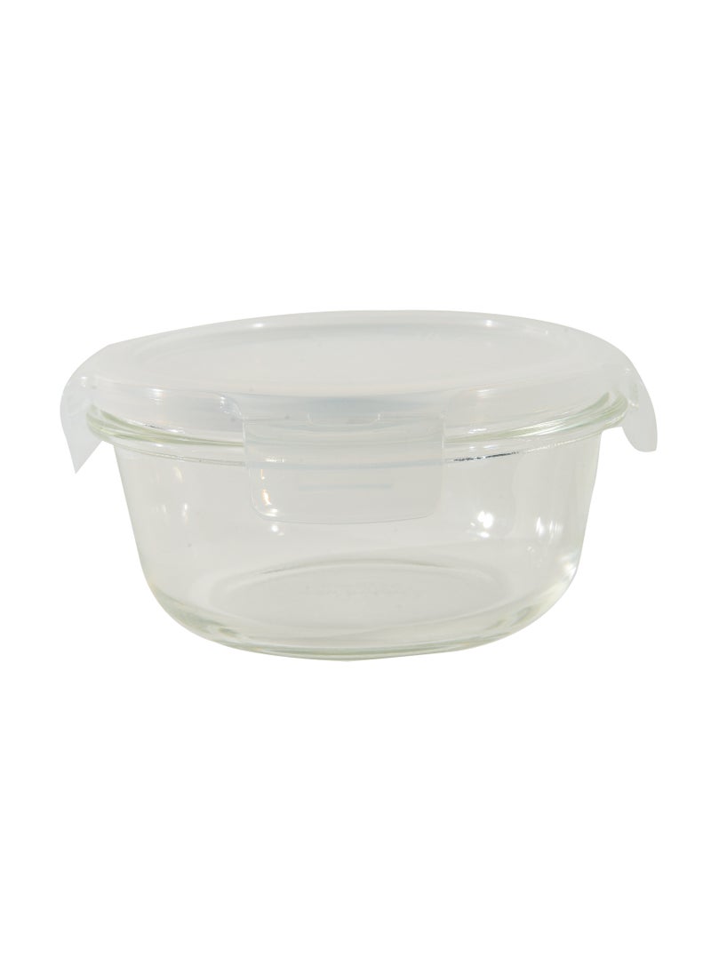 LOCK & LOCK LocknLock 400ml Oven-Safe Glass Round Container with Airtight Lid - Microwave, Freezer, and Dishwasher Safe  - Image 2