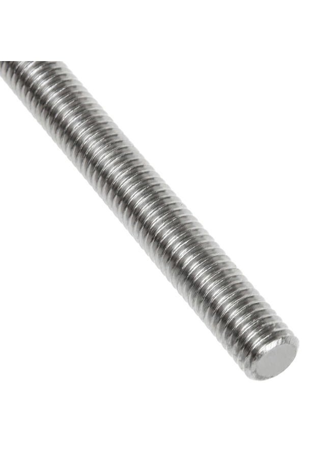 ZOEYES 10Pcs M8 x 250mm 304 Stainless Steel Fully Threaded Rods, Threaded Rods Bar Studs, Right Hand Thread Long Threaded Screw, M8-1.25 Thread Pitch, Fits for Anchor Bolts, Hangers, U-Bolts (Silver) - Image 3