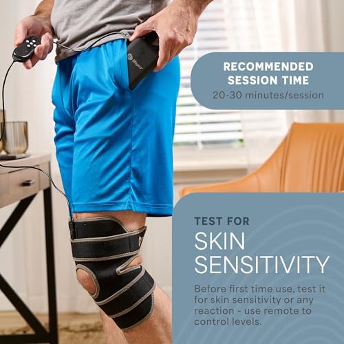 LifePro Red Light Therapy Knee Brace - Portable Infrared Device for Daily Wellness, & Relaxation - Ideal Knee Massager for Athletes and Active Lifestyles - Image 3