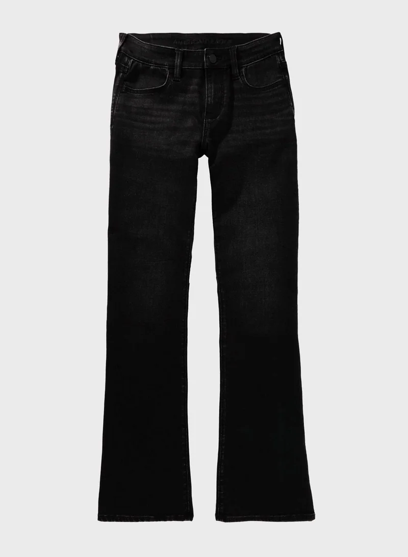 American Eagle High Waist Straight Fit  Flared Jeans