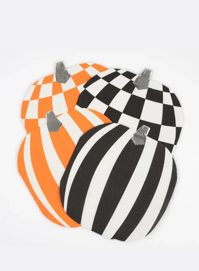 Meri Meri Mod Pattern Pumpkin Napkins