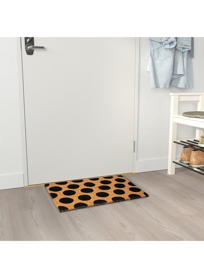 Zaboon Door Mat, Black/Dot Pattern, 40X60 Cm - Image 4