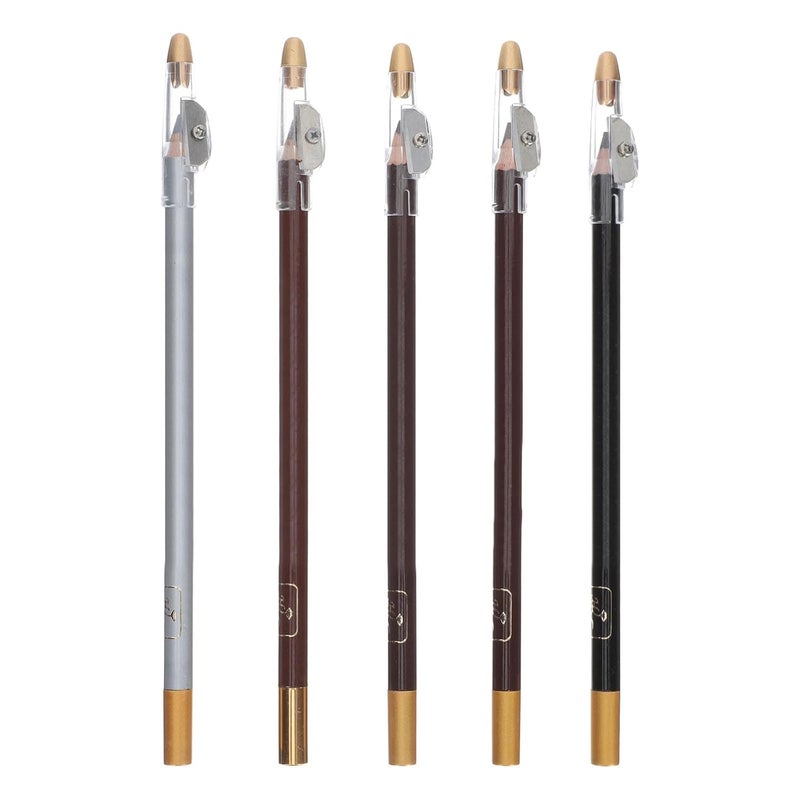 Market aligned local stock GANAZONO 5pcs Professional Eyebrow Makeup Tools Pro Pencil Eyebrow Kit Portable Pencils for Women Easy daily handling design Nationwide delivery Multi-budget available picks Wide use selected material Bulk storage easy optimized build Diverse requirement fit Extra part combo compatible Medium weight Safe approved storage space Permanent & temporary usable Safe material Classic design alternatives In-house warehouse packing One piece build Reinforced edge Flat working surface Economical varied design options Fade proof All-round well-engineered practical build Local trackable shipment Global simple assemble options Simplified versatile design Fast intercity distribution High strength upgraded material - Image 1