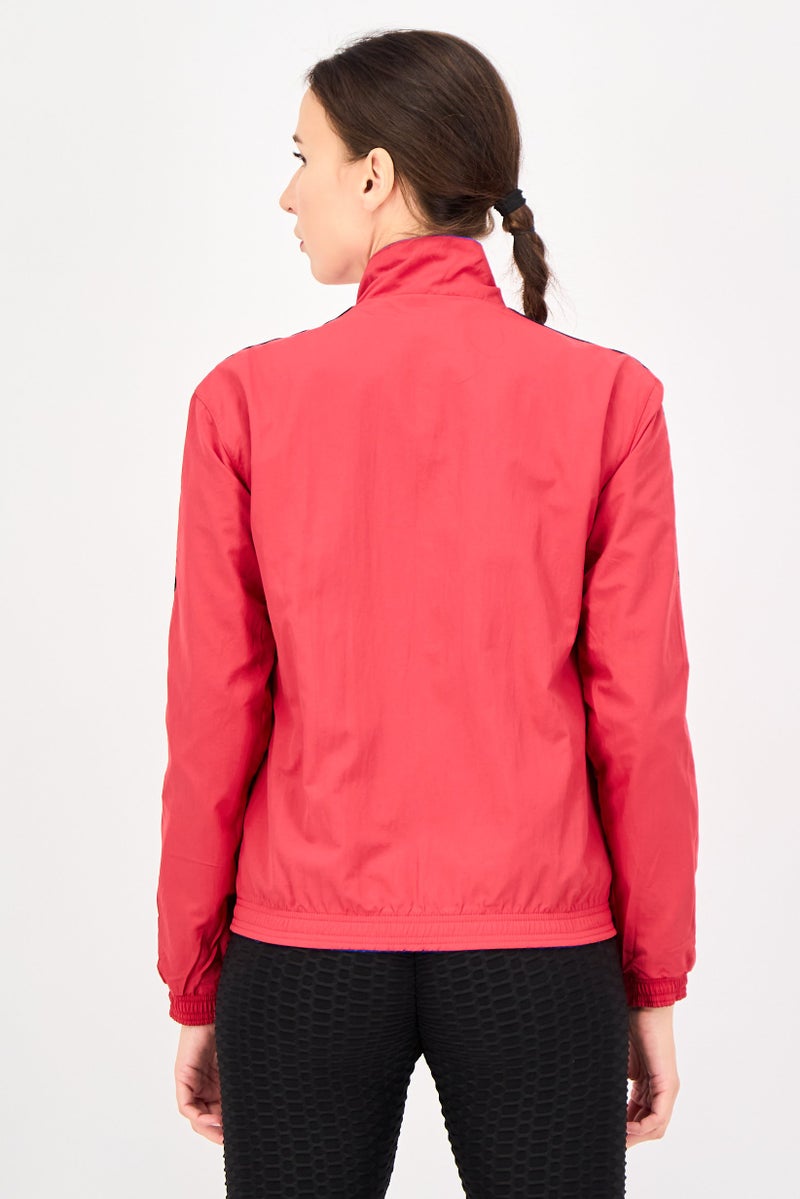 Adidas Women Reversible Royal Spanish Football Federation Track Jacket, Multicolor - Image 5