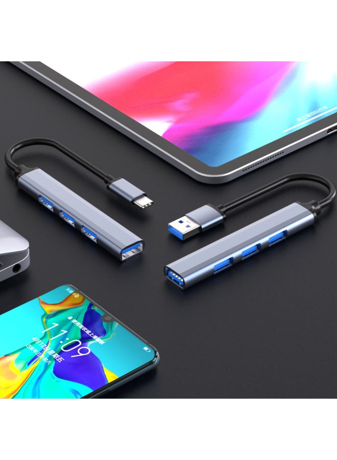 موزع USB متعدد الوظائف، محور واحد لأربعة منافذ لتوسيع قاعدة الكمبيوتر وزيادة المنافذ المتعددة - Image 4
