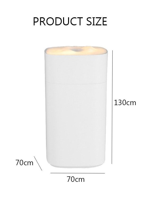 DUNISO - Mini Snow Mountain Desk Air Humidifier For Home And Office Wireless Aroma Diffuser Essential Oil Lights Rechargeable - Image 1