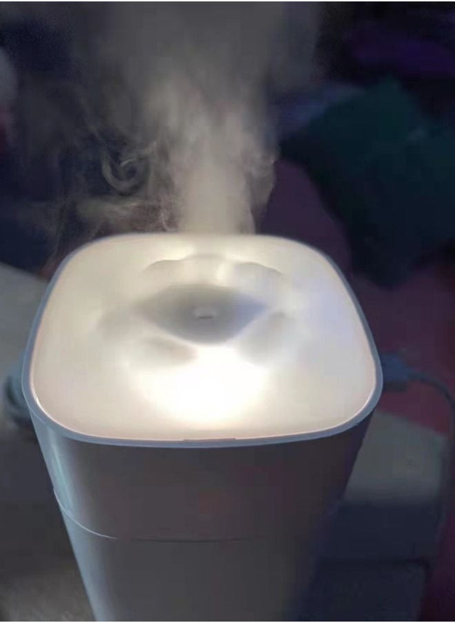 DUNISO - Mini Snow Mountain Desk Air Humidifier For Home And Office Wireless Aroma Diffuser Essential Oil Lights Rechargeable - Image 1