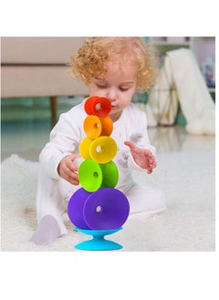 General Spinning Wheel Toy - Kids Stackable Spinning Toy for Kids, Spinning Toy, Stacking Toy for Babies and Toddlers, Brain Early Learning Toys, Interactive Learning Stacking Toys  - Image 5