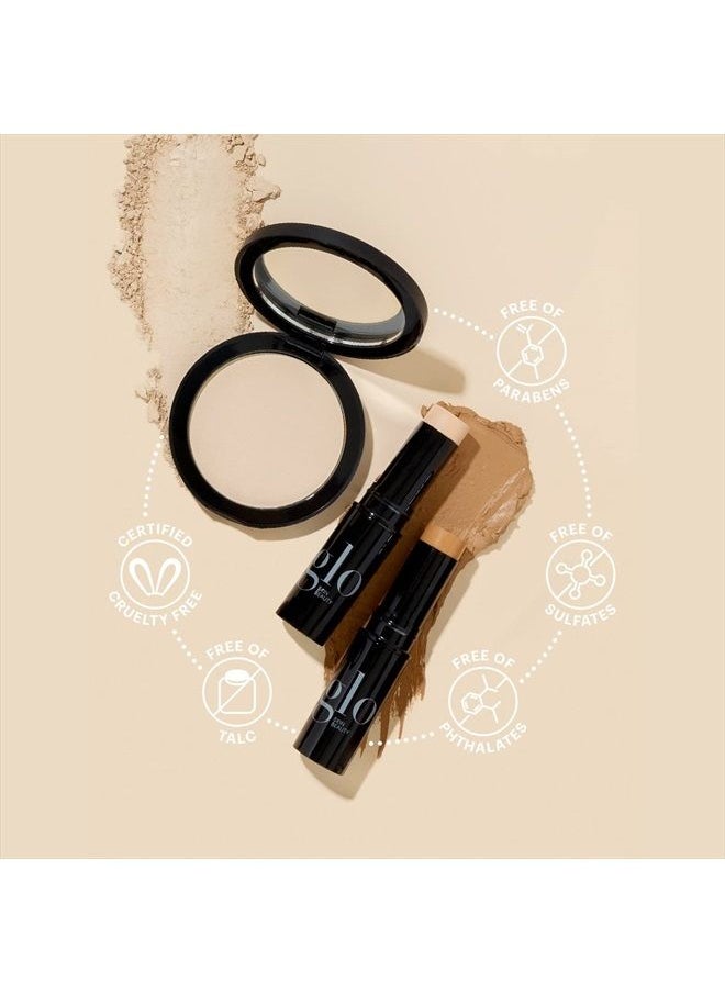Glo Skin Beauty - Luminous Liquid Foundation Mineral Makeup with SPF 18 (Naturelle) - Sheer to Medium Coverage - Smooth and Correct Imperfections - Image 1