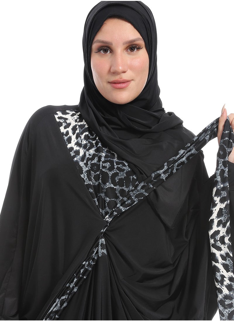 سيزار اسدال صلاة حريمي مزود بنقش تايجر  - Image 5