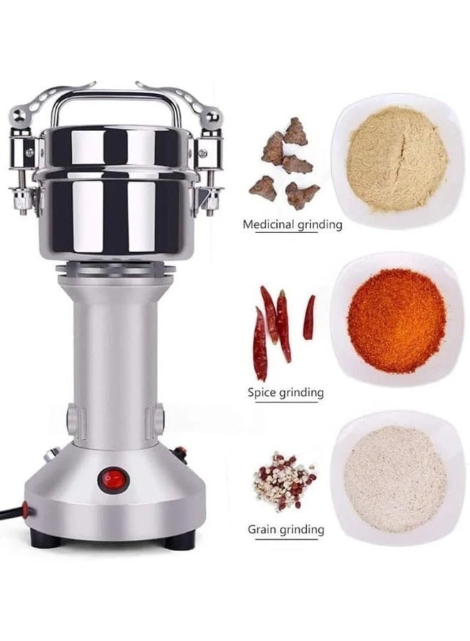 Denx Harbour Delights - DENX 1200W Electric Grinder 200g Capacity 28000r/min – Stainless Steel High-Speed Comminutor For Coffee Beans, Spices, Grains, Herbs & Nuts – Model DX3221 - Image 1
