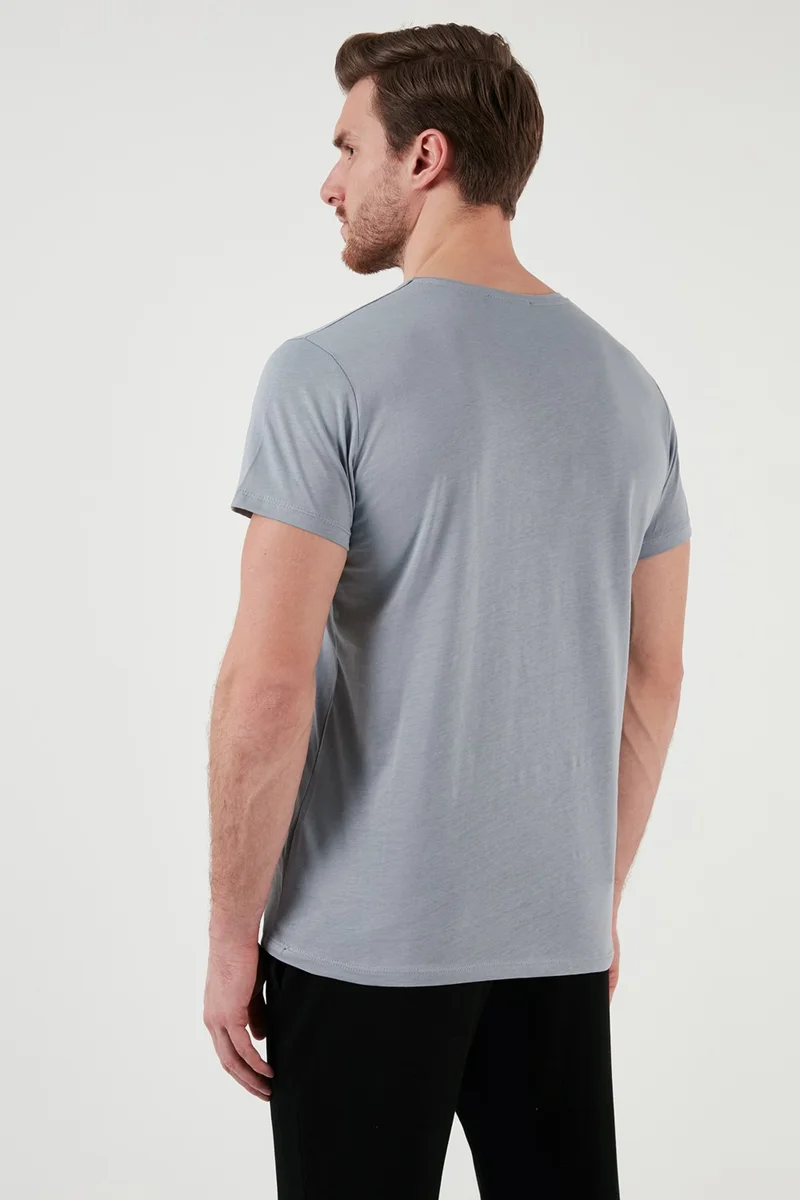 بوراتي Crew Neck 100% Cotton Slim Fit T Shirt Men's T Shirt 541UNEXPLORED24