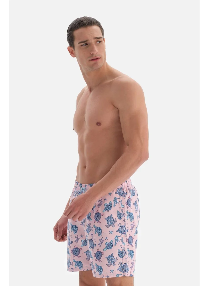 داجي Mountain Pink Caretta Des. Medium Shorts