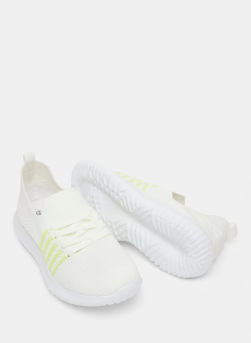 REFLEX Elasticated Mesh Sneakers