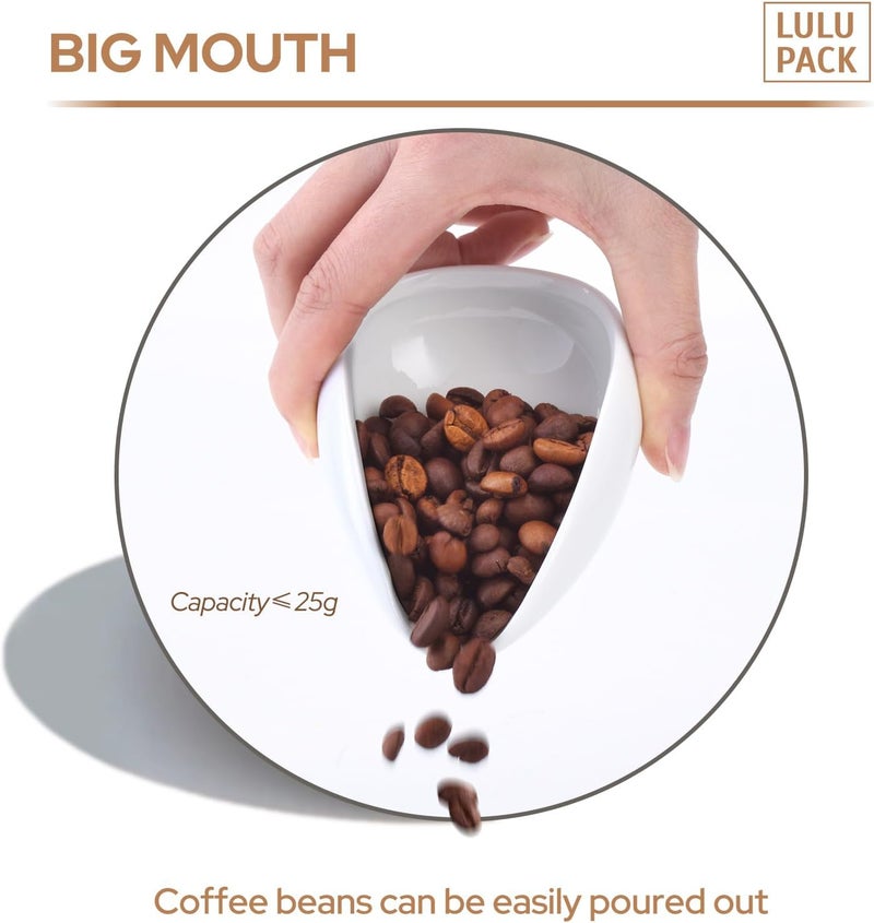 Lulupack Coffee Bean Dosing Cup with Spray Bottle, Coffee Accessories Measure Set, Espresso Bean Dose Measuring Tool - Image 5