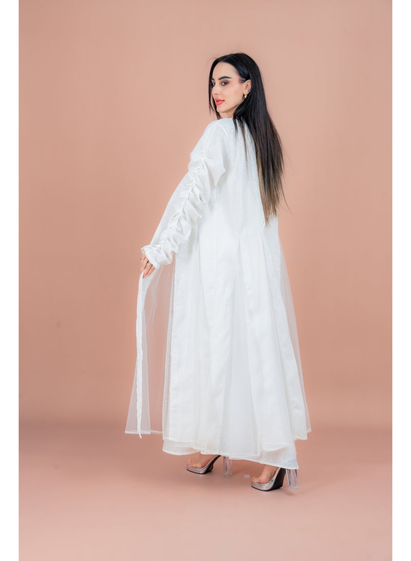 اكسا طقم قطعتين فريد محتشم أبيض - Image 4