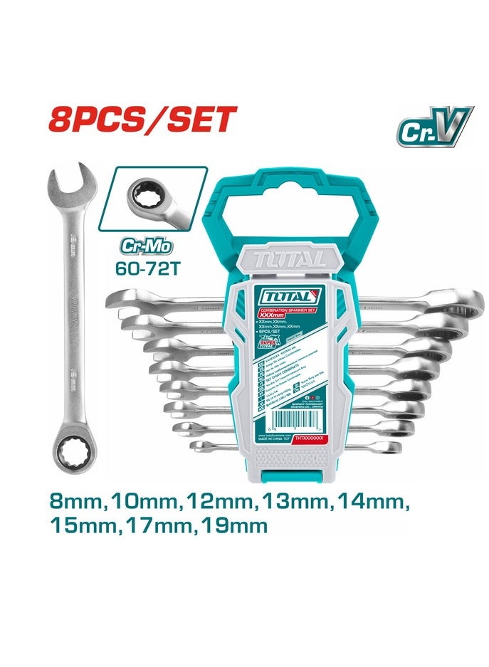 Total System Ratcheting Wrench Set - THT102RK086