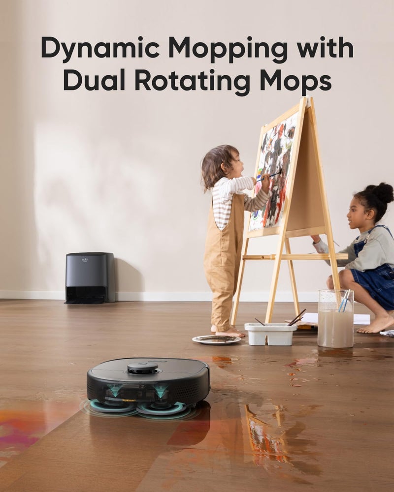 eufy by Anker, RoboVac Replacement Washable Mopping Cloth, X9 Pro Accessory - Image 4