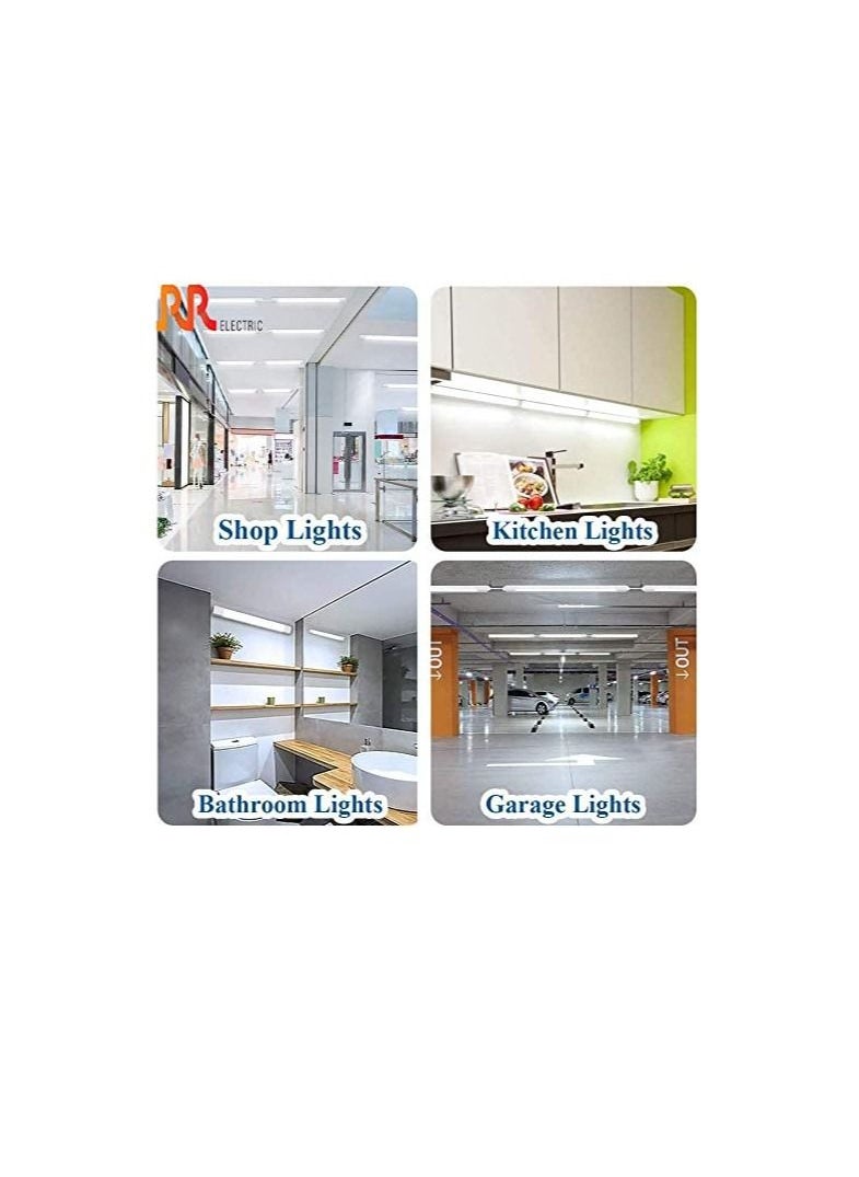 RACO - RACO RR Lighting 2 Feet LED Tube Light 9W 230V, Fluorescent Soft with Zero UV 90l/w | Suitable for Home Dining, Living, Office - Daylight 6500K (LED Fittings) - Image 1