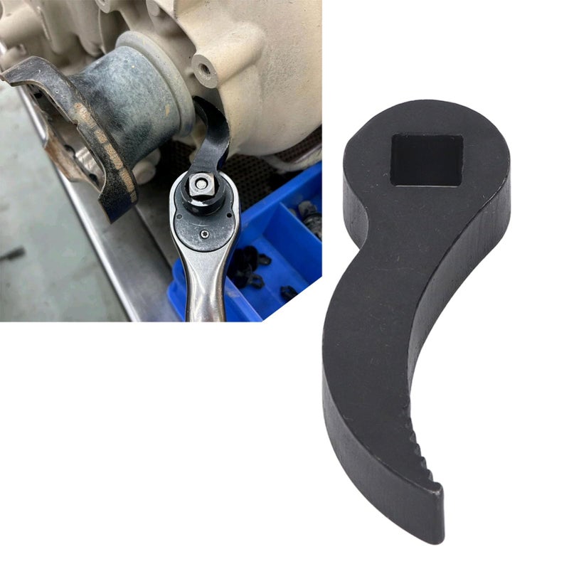 3 8 Inch Pry Bar Wrench Adapter Head Tool Cr V Steel For Car Repair Black - Image 5
