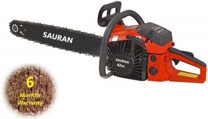 Sauran 62cc 22" Petrol Chainsaw With Warranty of 6 Months (Wood Cutting Machine) - Image 2