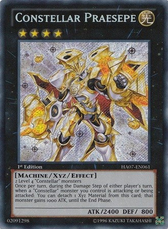 YU-GI-OH! - Constellar Praesepe (HA07-EN061) - Hidden Arsenal 7: Knight of Stars - 1st Edition - Secret Rare