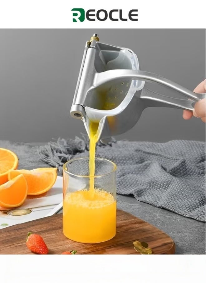 Kitchen Lemon Squeezer with Premium Quality Lemon Juicer Stainless Steel Hand Press Citrus Juicer Large Manual Citrus Press Juicer and Lime Squeezer Stainless Steel