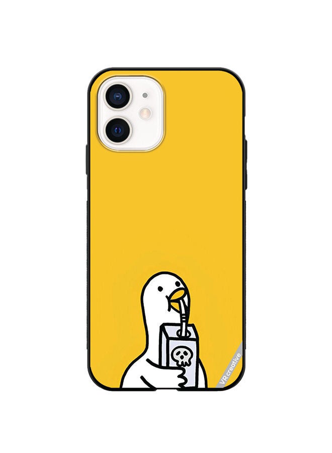 VR CREATIVE Protective Case Cover For Apple iPhone 12 mini Duck Design Multicolour - Image 1