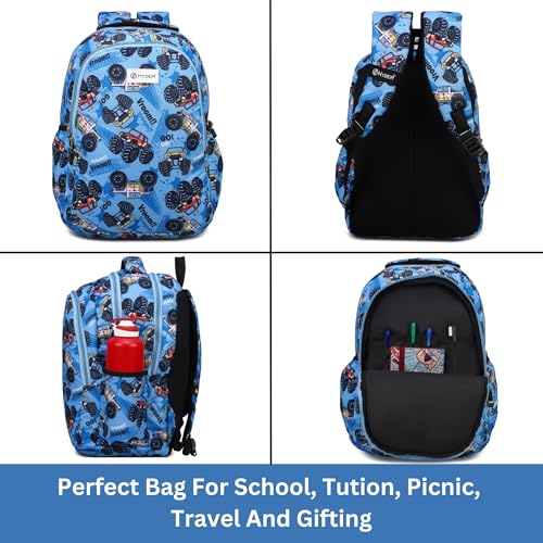 HYDER 30L Zippy Latest And Trendy Stylish Waterproof College/Casual/School Bag/Backpack For Kids, Boys, Girls, Men And Women | Best Bags For Everyday Use (Truck) - Image 2