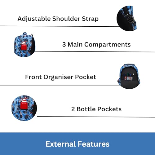 HYDER 30L Zippy Latest And Trendy Stylish Waterproof College/Casual/School Bag/Backpack For Kids, Boys, Girls, Men And Women | Best Bags For Everyday Use (Truck) - Image 3