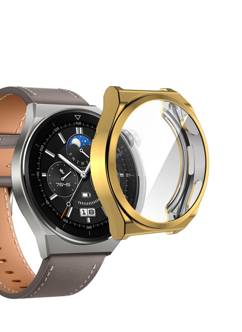 Y&D Case for Huawei Watch GT3 pro 46mm, 6Pcs Screen Protector Overall Protective Ultra-Thin TPU HD Clear Cover  - Image 3