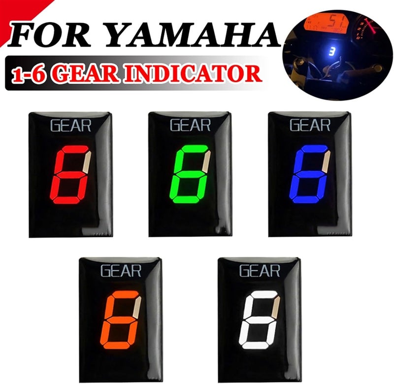 Wivplex Motorcycle 1-6 Speed Gear Display Indicator - Image 4
